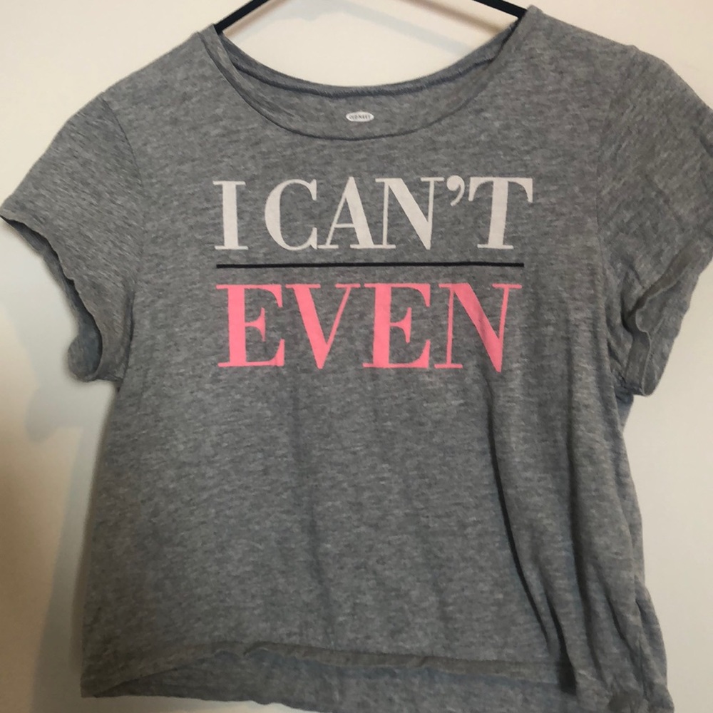 Kids “I can’t even” shirt